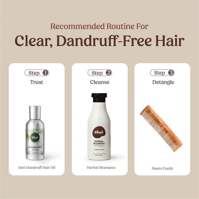 Vilvah Anti-Dandruff Haircare Kit