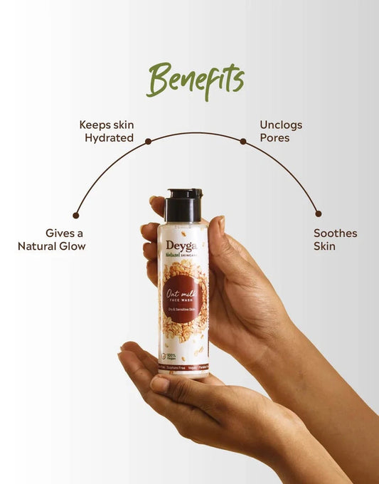 Deyga Oat Milk Face Wash 100 ml