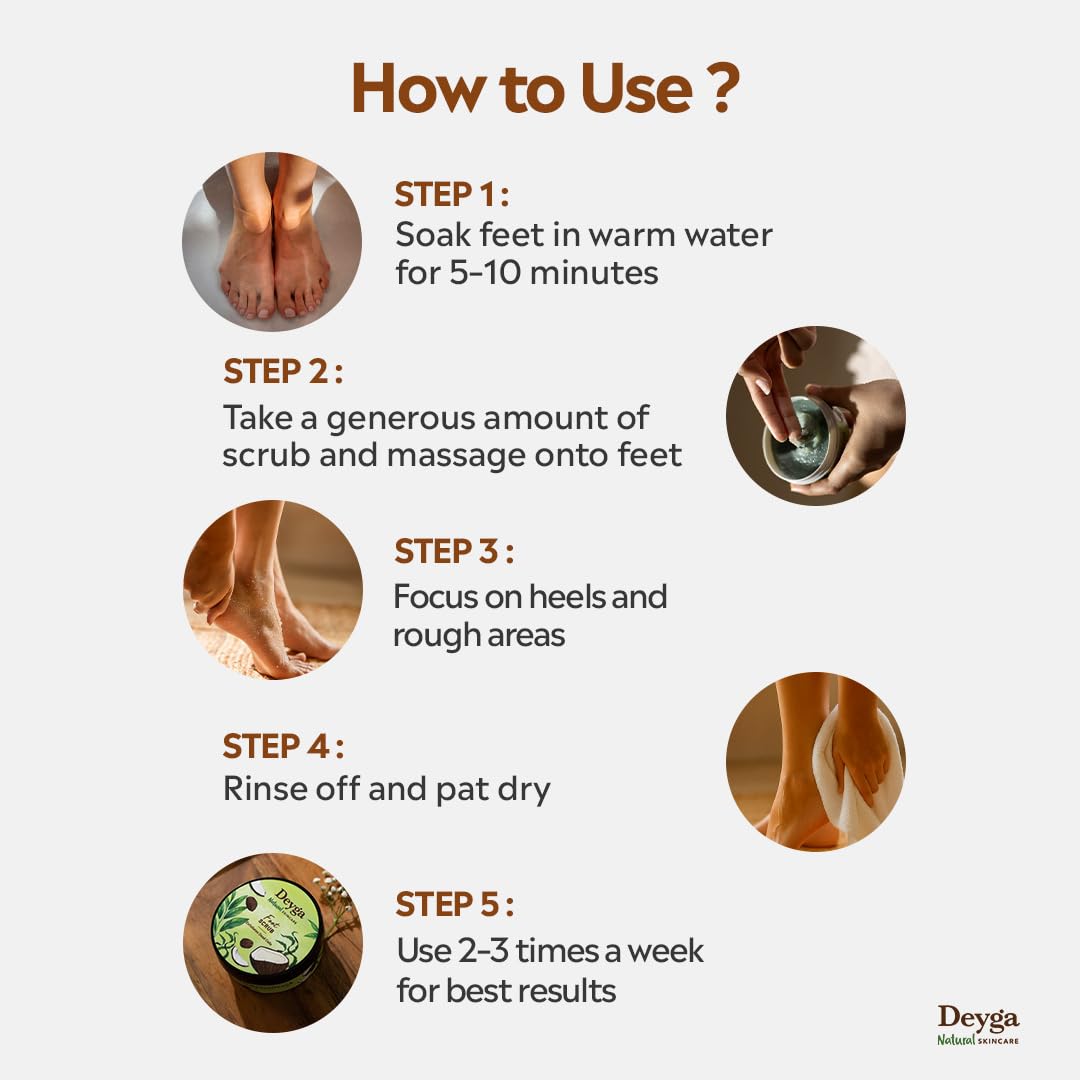 Deyga Foot Scrub 100 g