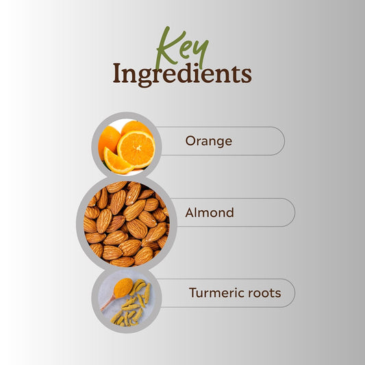 Deyga Orange & Almond Face Pack Powder 100G