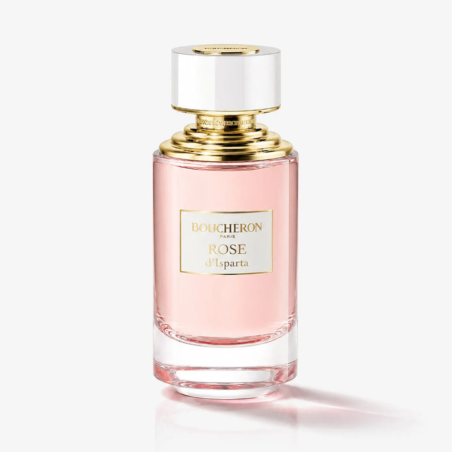 Boucheron Rose d’Isparta Eau de Parfum 125ml – bottle, front view on a white background