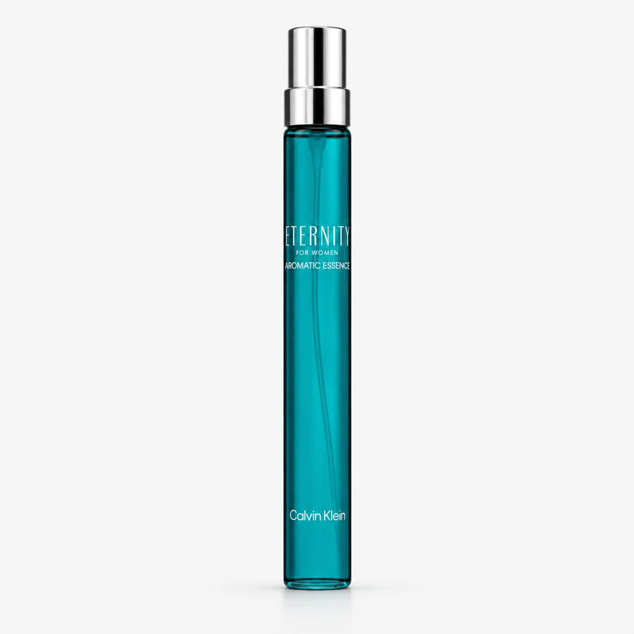 Calvin Klein Eternity Aromatic Essence Parfum Intense 10ml Miniature – 10 ml travel spray, front view