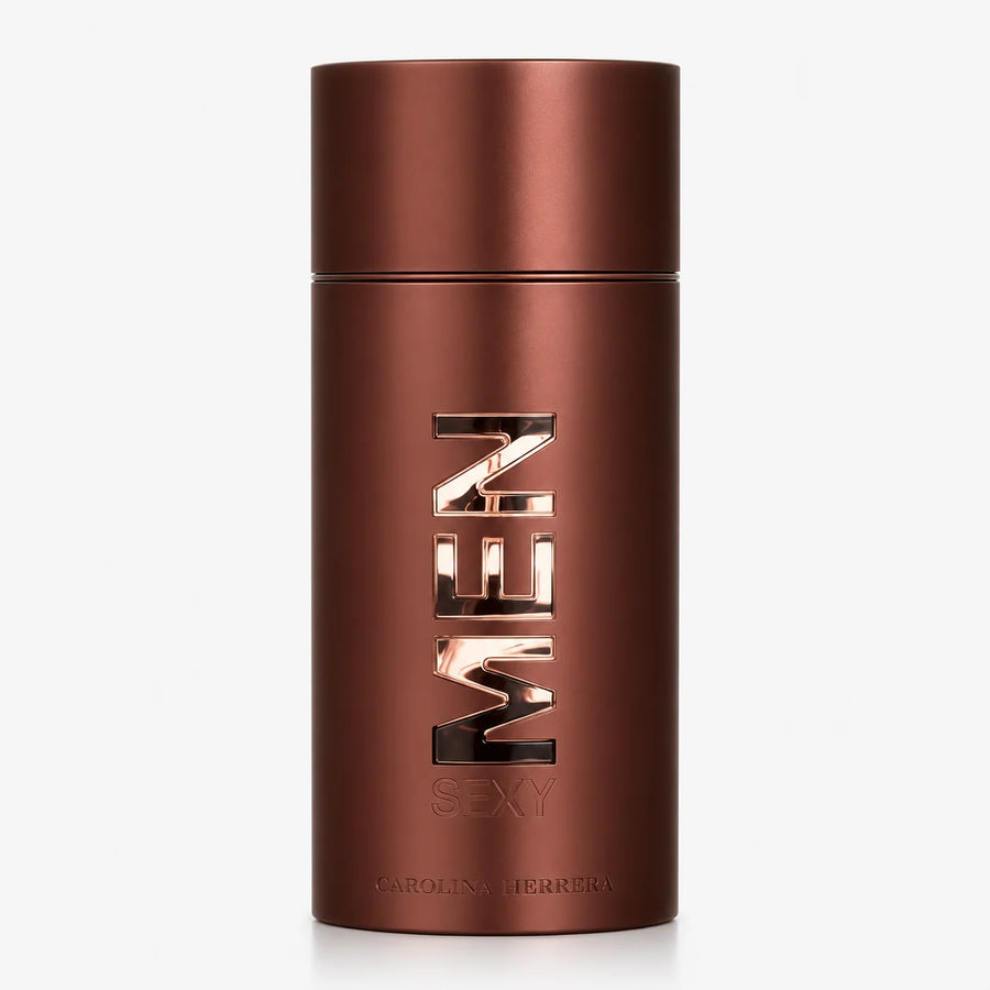 Carolina Herrera 212 Sexy Men Eau de Toilette 100ml – 100 ml bottle, front view on a white background