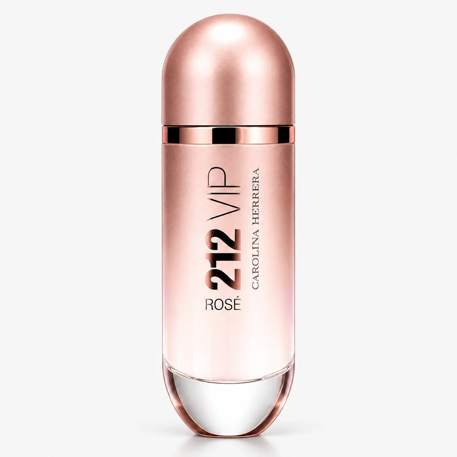 Carolina Herrera 212 VIP Rosé Eau de Parfum 125ml – 125 ml bottle, front view on a white background