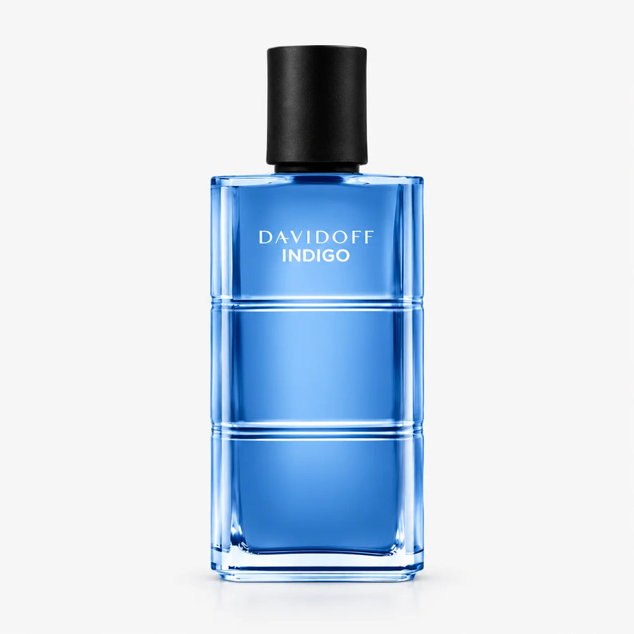 Davidoff Indigo Eau de Toilette 110ml – 110 ml bottle, front view on a white background