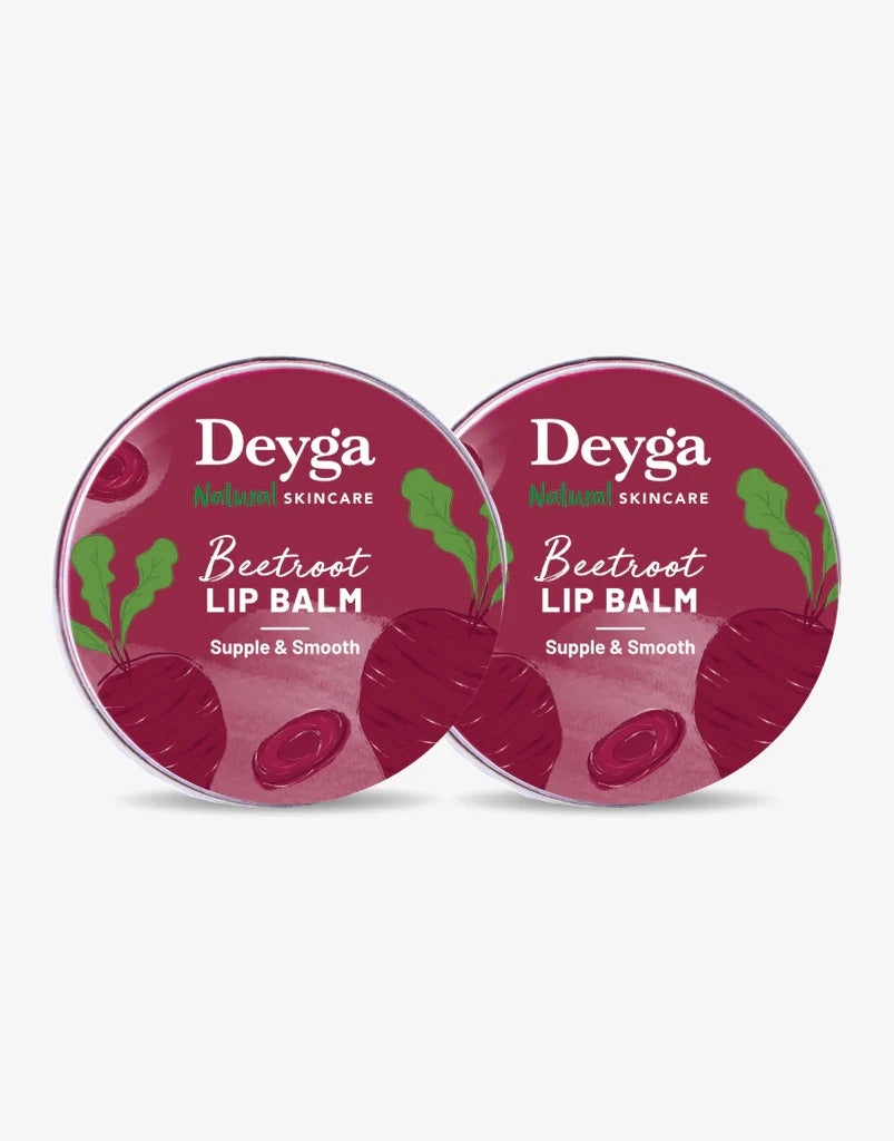 Deyga Beetroot Lip Balm Classic 10 g – pack of two tins