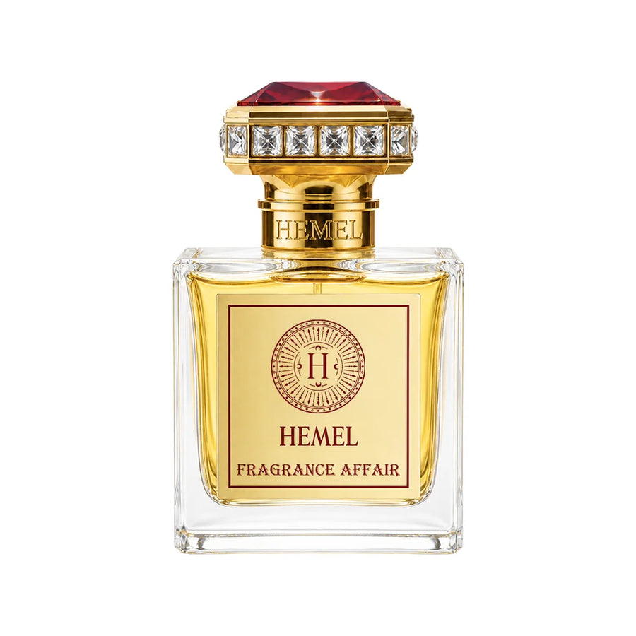Hemel Fragrance Affair Eau de Parfum 100ml – 100 ml bottle with red jewel cap, front view