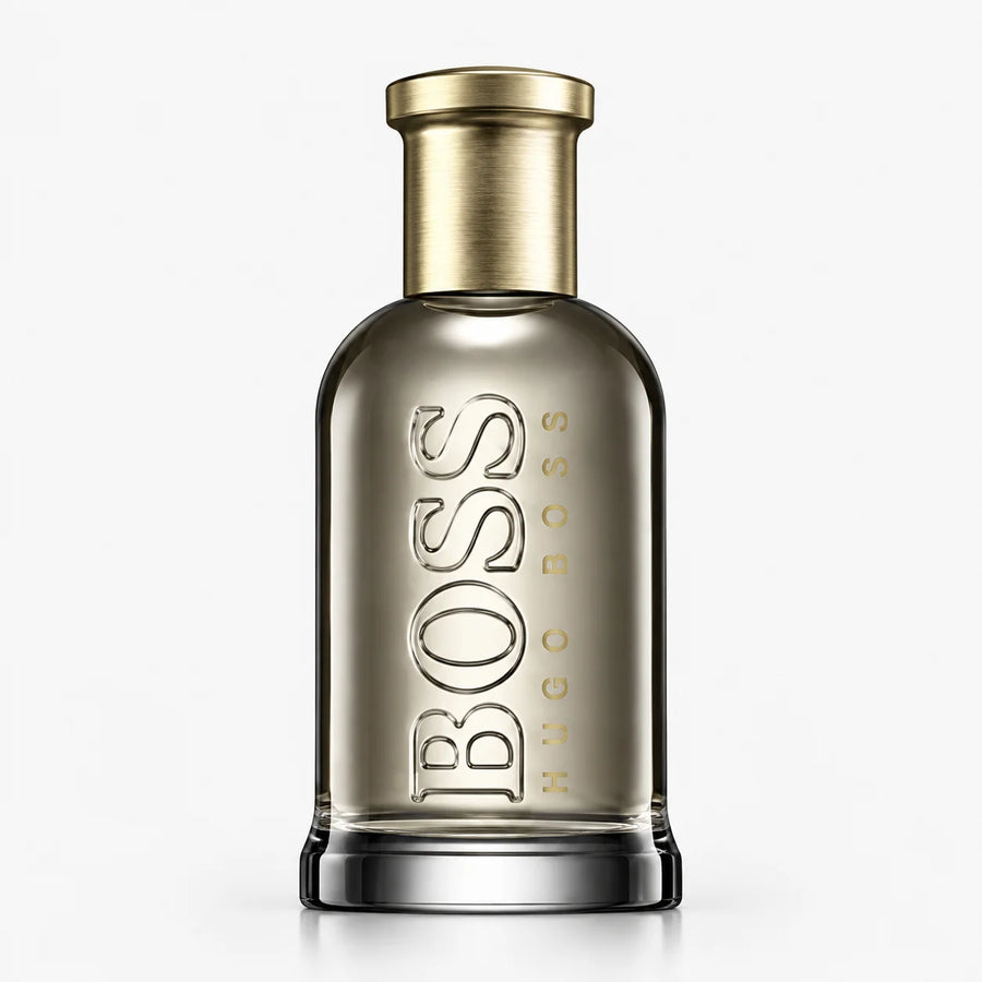 Hugo Boss Bottled Eau de Parfum 200ml for Men – bottle, front view on a white background