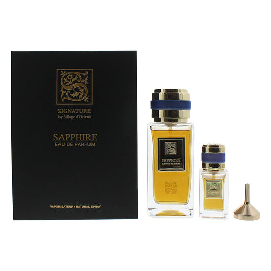 Signature Sapphire Eau De Parfum 100ml+15ml+Funnel (UNISEX)