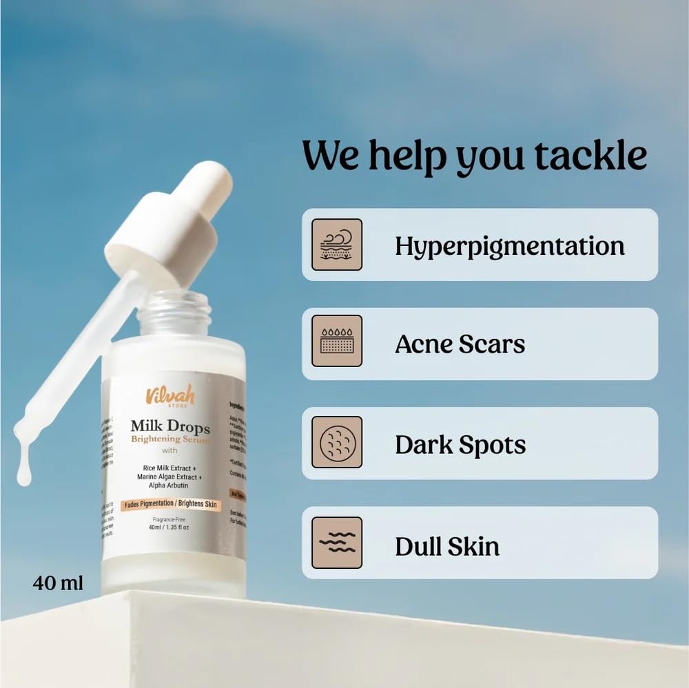 Vilvah Milk Drops Brightening Serum 40 ml