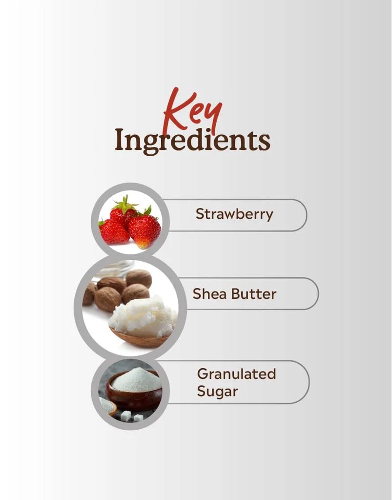 Deyga Strawberry Lip Scrub 16g