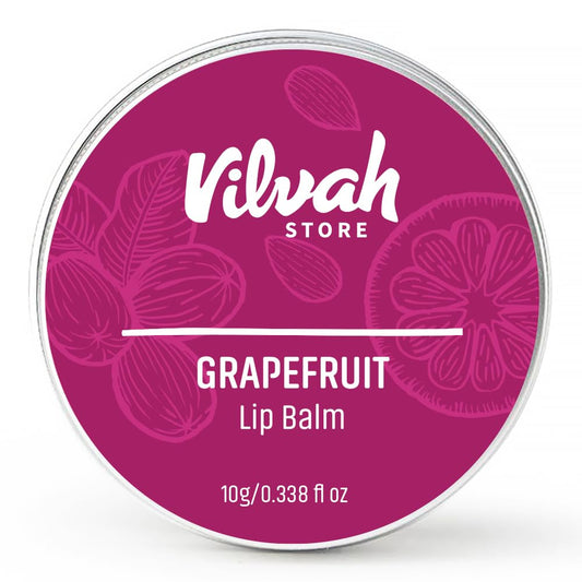 Vilvah Grape Fruit Lip Balm 10g