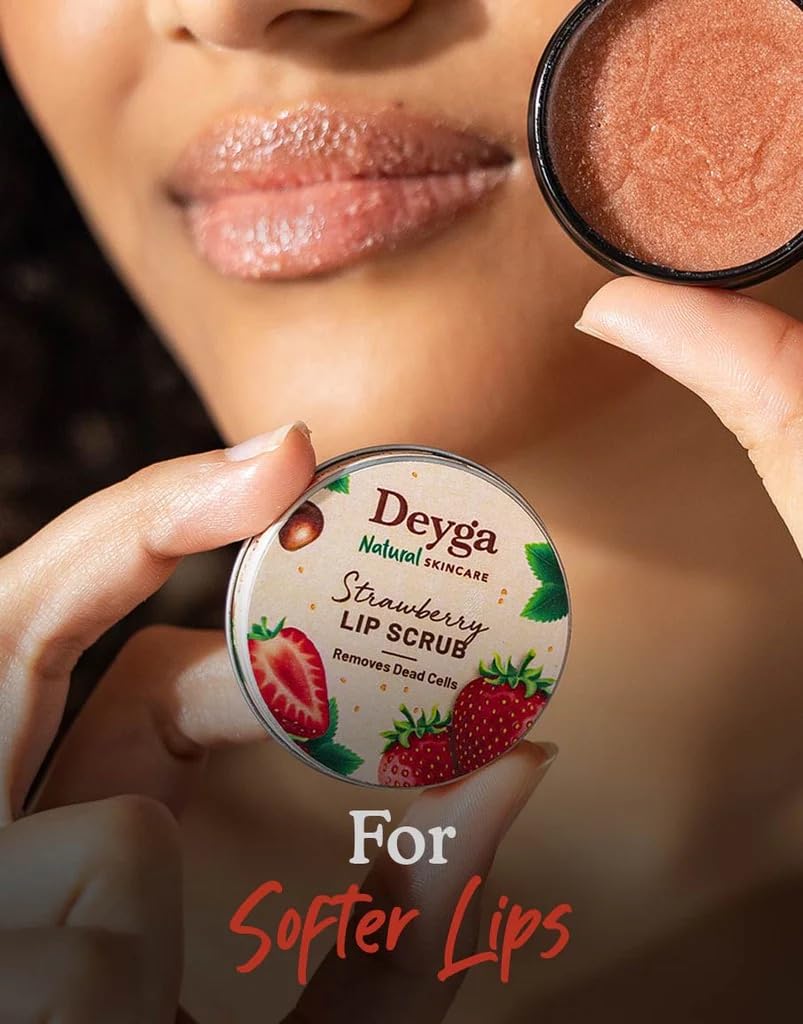 Deyga Strawberry Lip Scrub 16g