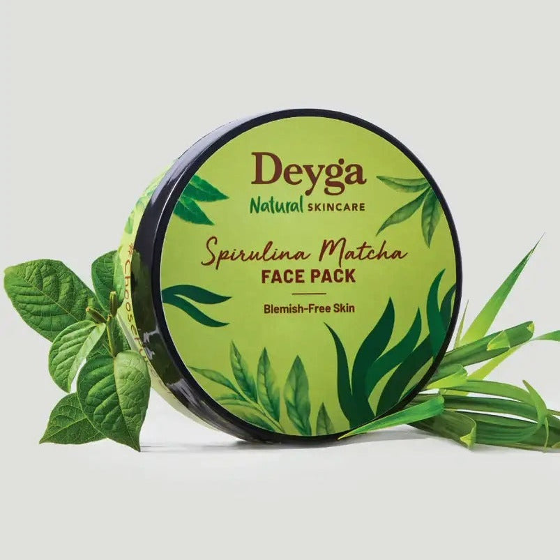 Deyga Spirulina Matcha Face Pack 150G
