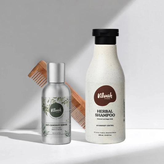 Vilvah Anti-Dandruff Haircare Kit
