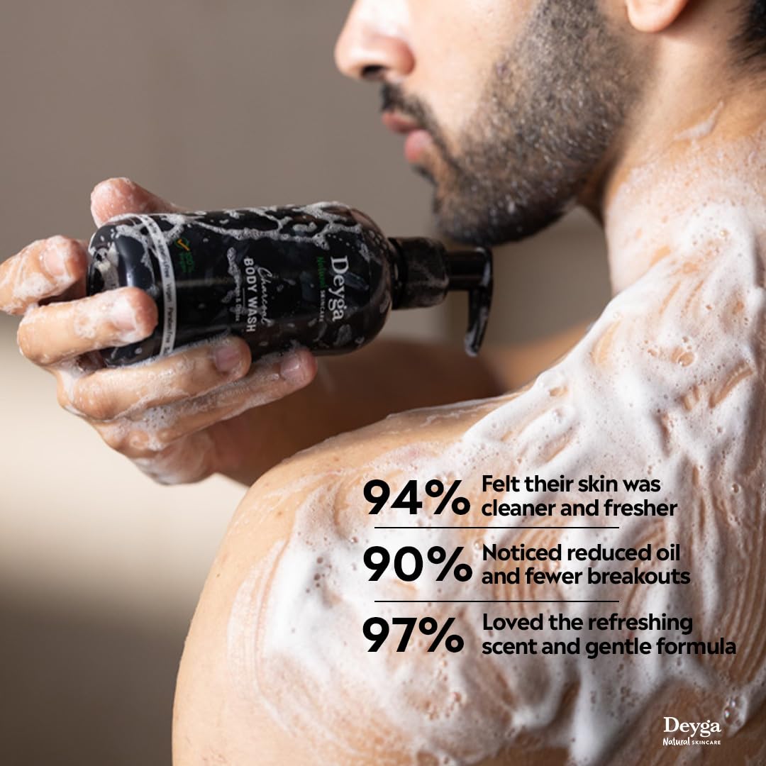 Deyga Activated Charcoal Body Wash 220ML