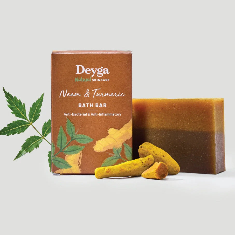 Deyga Neem & Turmeric Bath Bar 100G