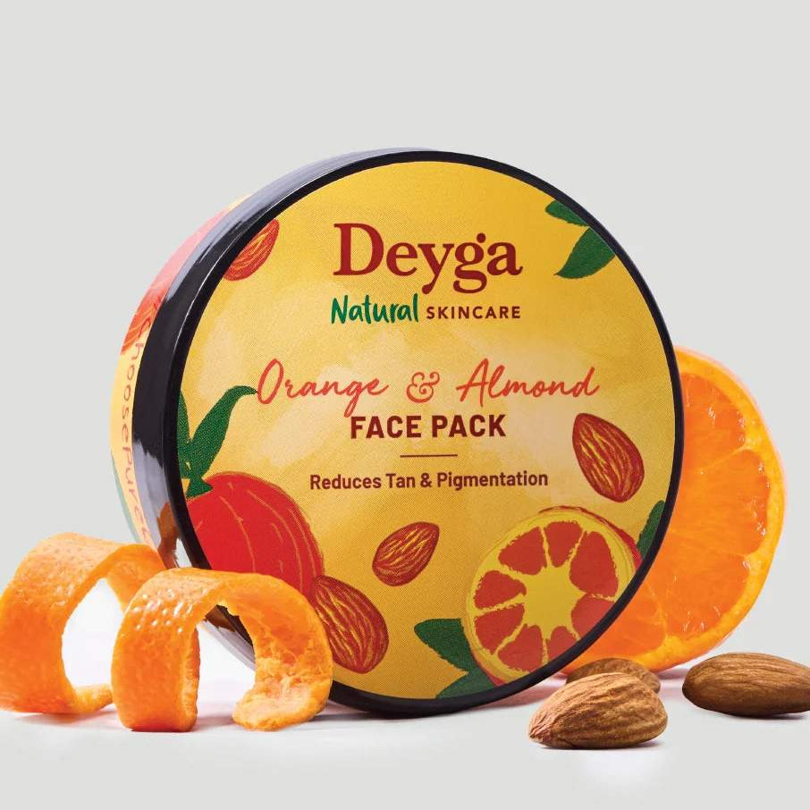 Deyga Orange & Almond Face Pack Powder 100G
