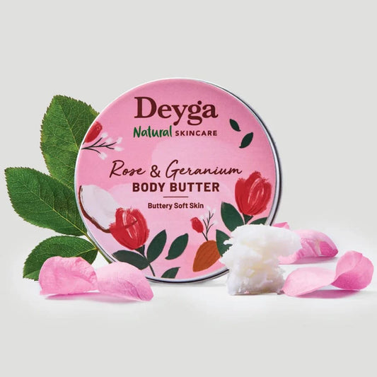 Deyga Rose & Geranium Body Butter 40G