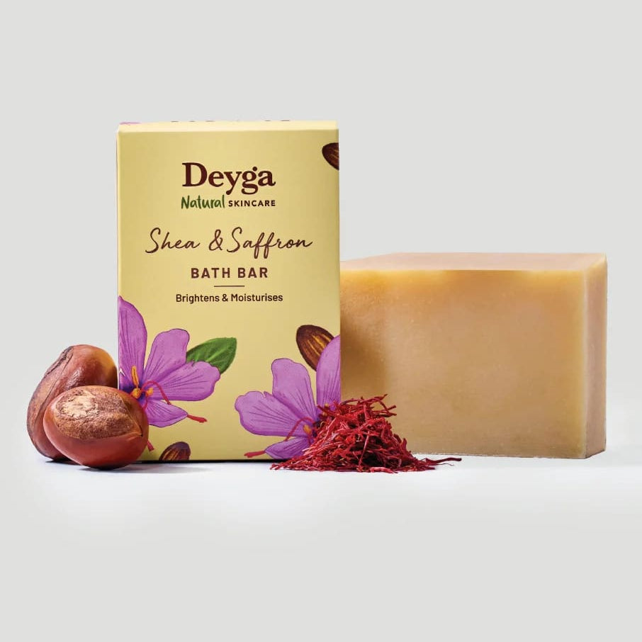 Deyga Shea Saffron Bath Bar 100G