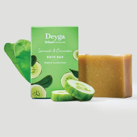 Deyga Spinach & Cucumber Bath Bar 100G