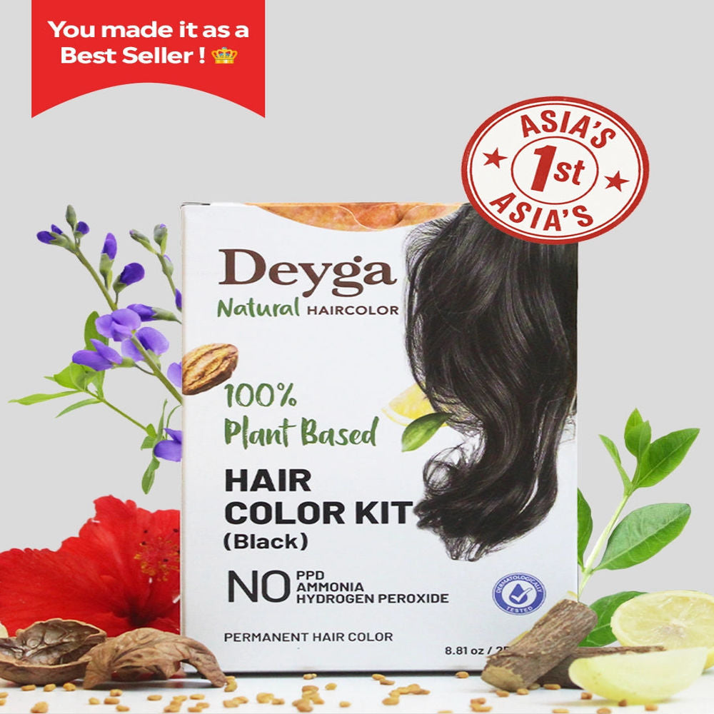 Deyga Plant Based Hair Color – Black