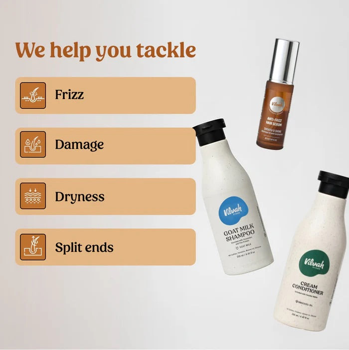 Vilvah Frizz Free Hair Kit