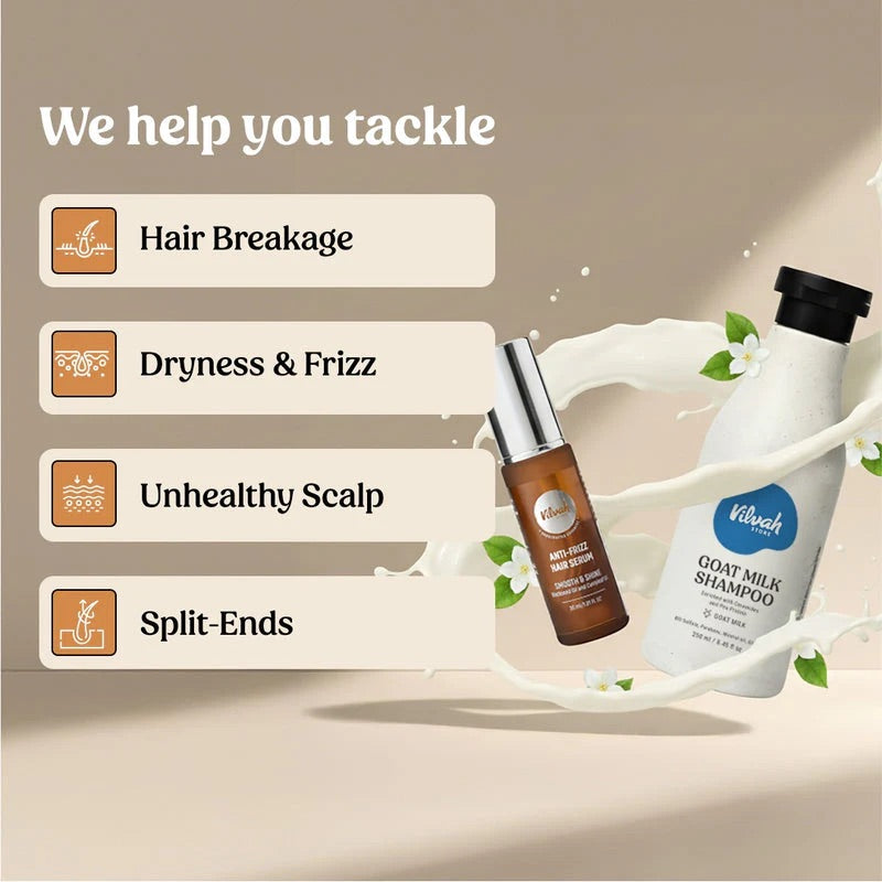 Vilvah Shampoo & Hair Serum Kit
