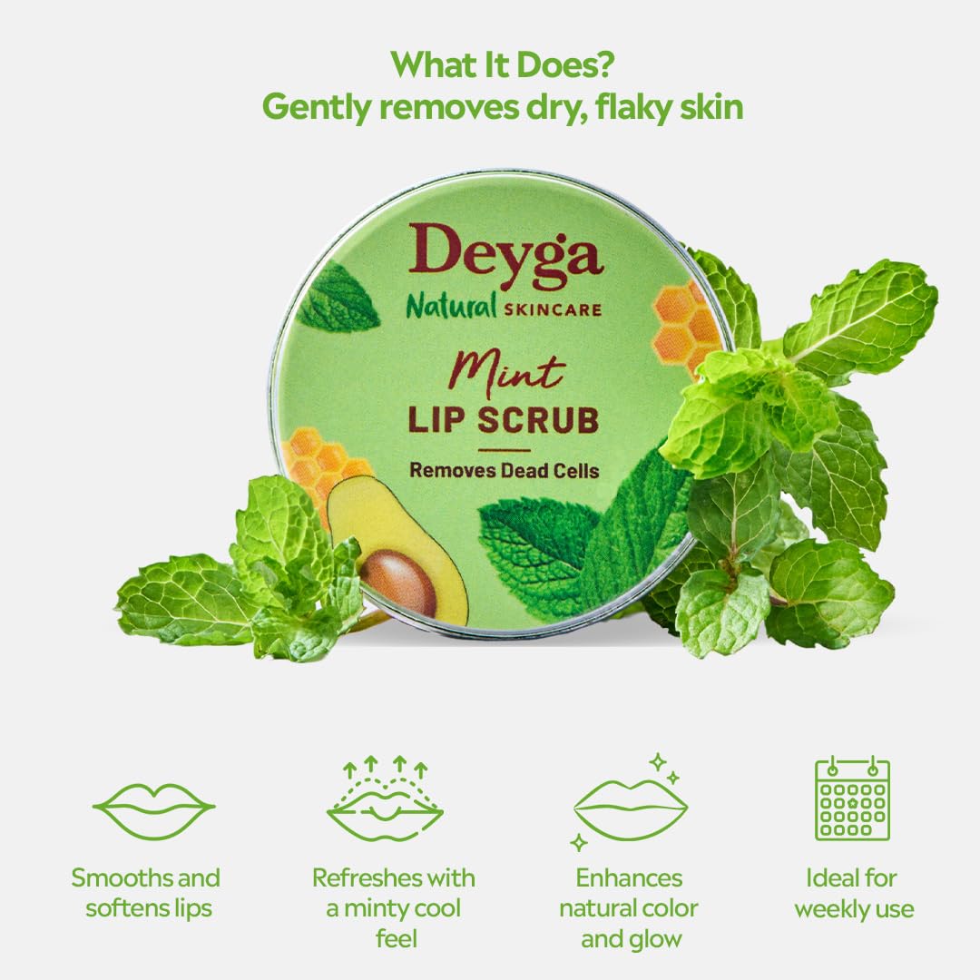 Deyga Mint Lip Scrub 16G