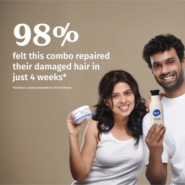 Vilvah Goat Milk Hair Kit