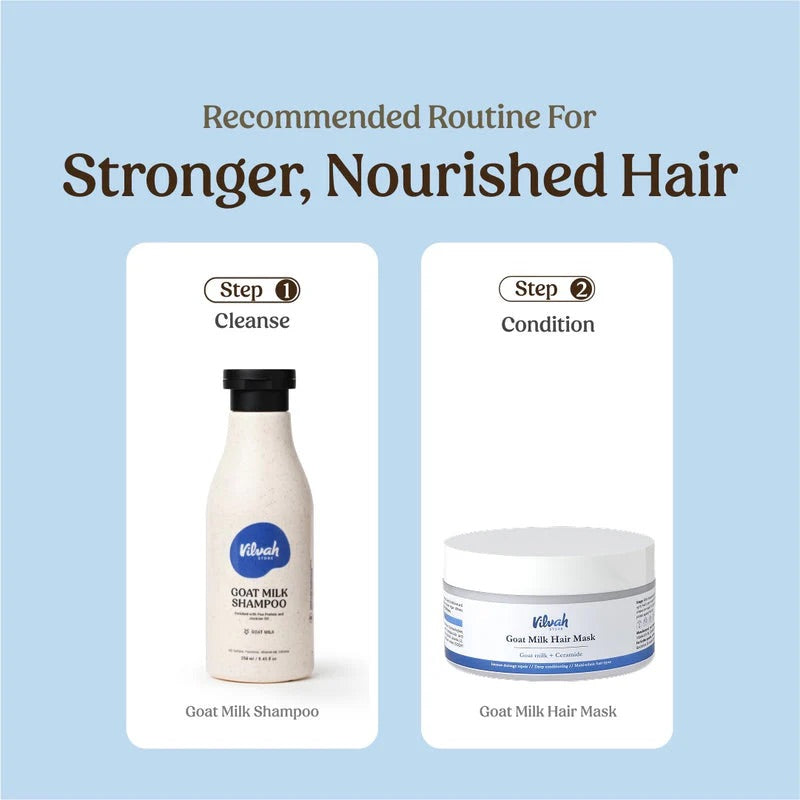 Vilvah Goat Milk Hair Kit