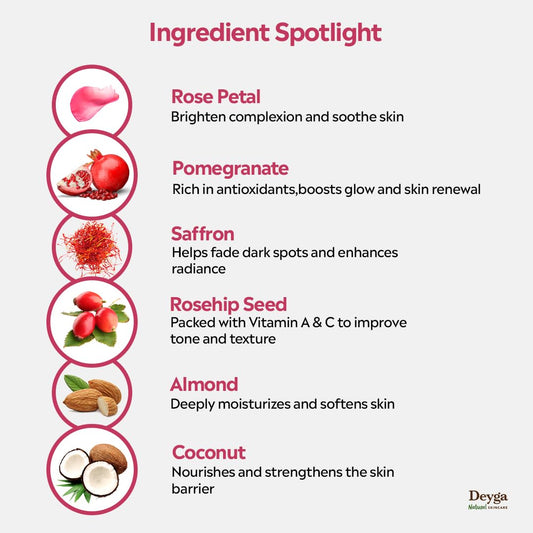 Deyga Rose Glow Serum 30ml