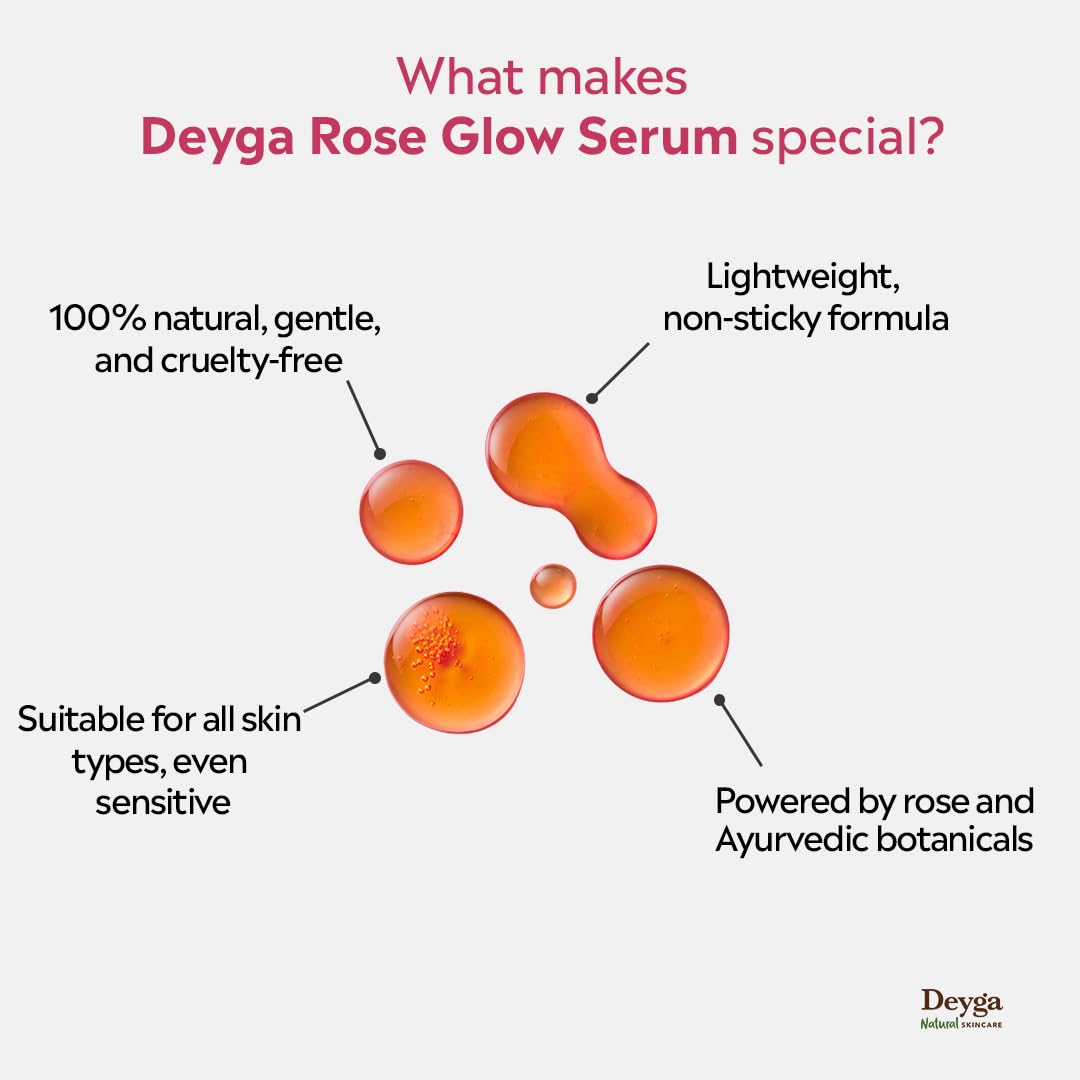 Deyga Rose Glow Serum 30ml