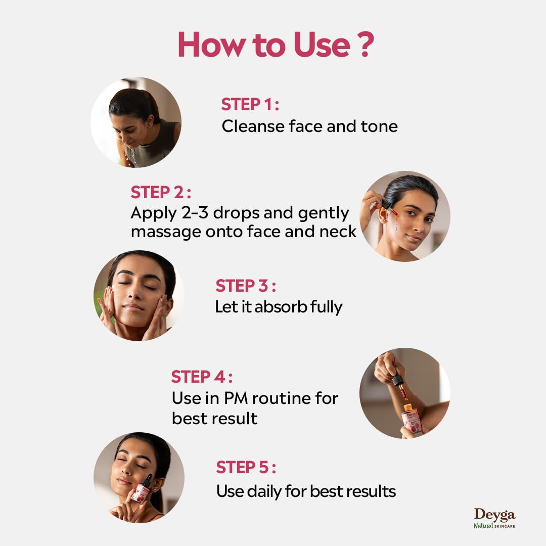 Deyga Rose Glow Serum 30ml