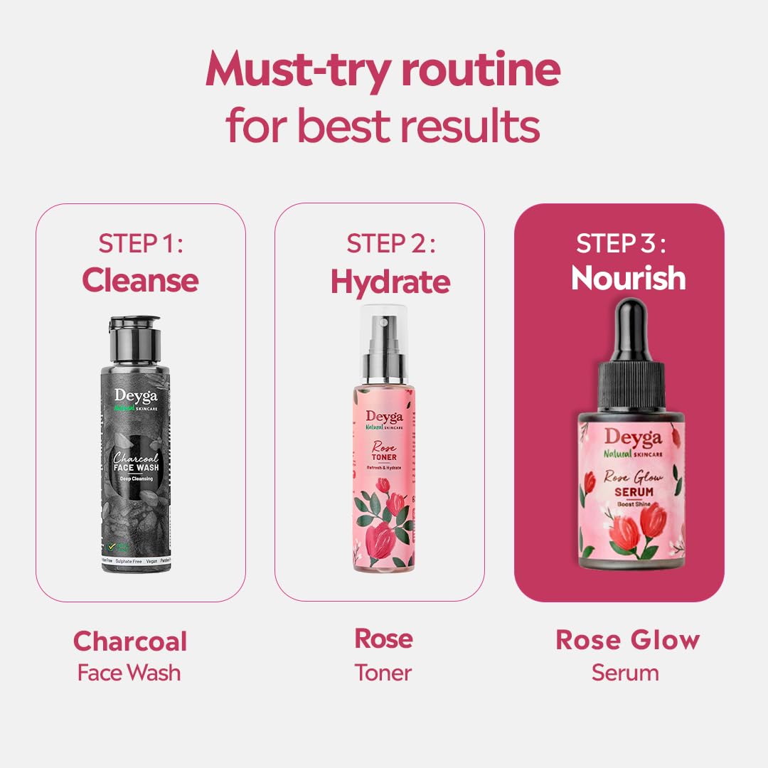 Deyga Rose Glow Serum 30ml