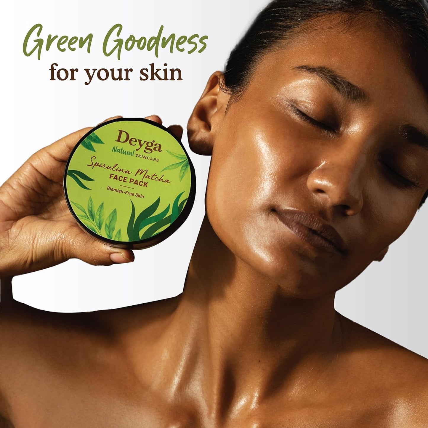 Deyga Spirulina Matcha Face Pack 150G