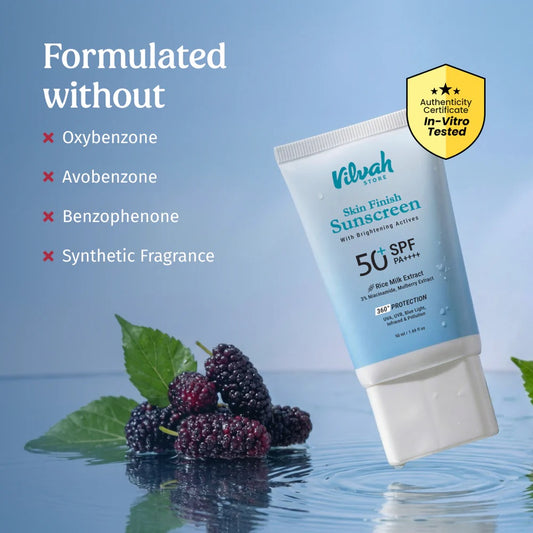 Vilvah Skin Finish Sunscreen SPF 50 PA+++
