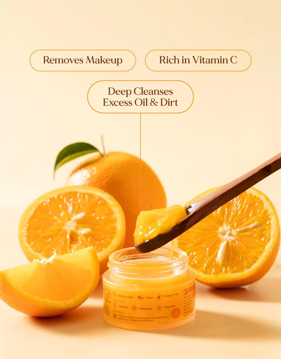 Deyga Tangerine Cleansing Balm for Makeup Removal 30g