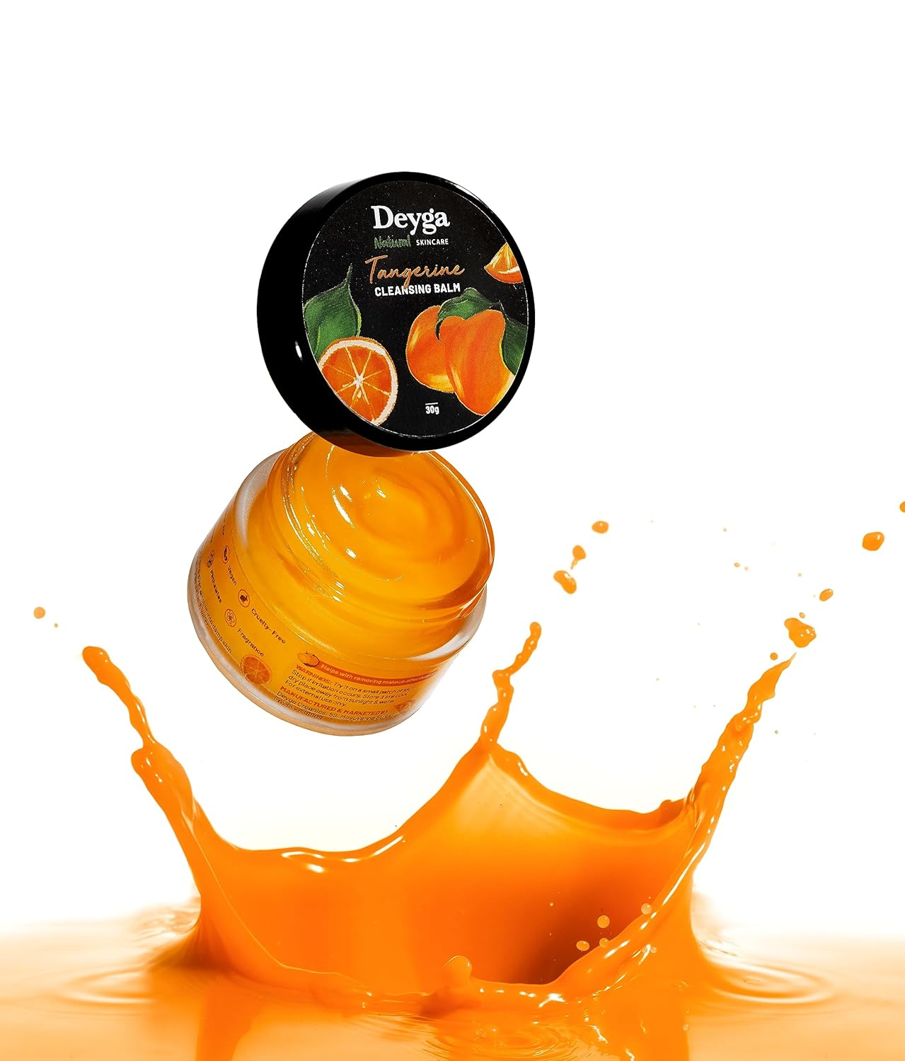 Deyga Tangerine Cleansing Balm for Makeup Removal 30g