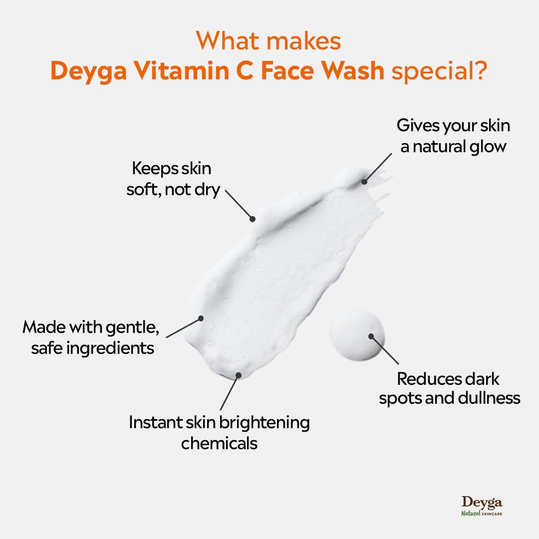 Deyga Vitamin C Foaming Face Wash 100ML