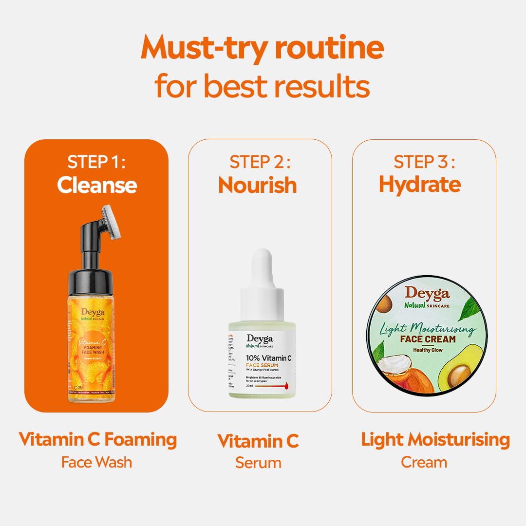 Deyga Vitamin C Foaming Face Wash 100ML