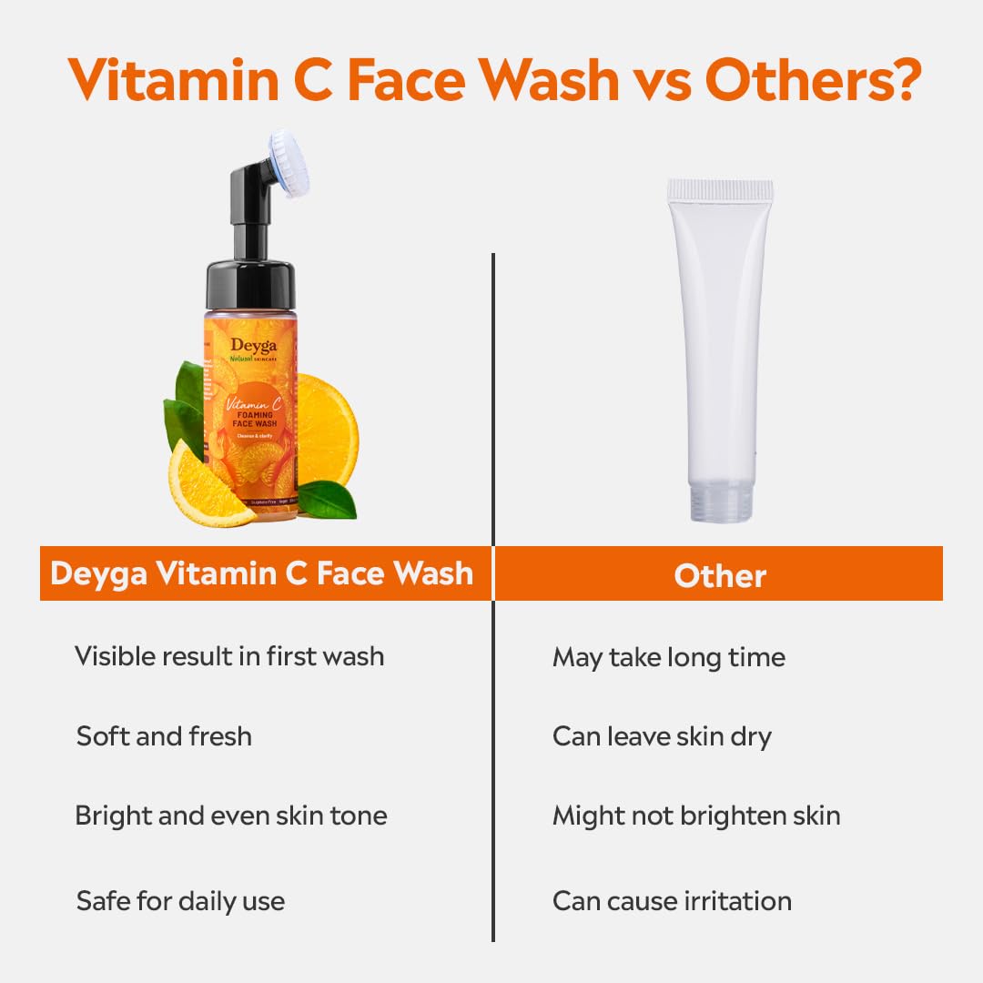 Deyga Vitamin C Foaming Face Wash 100ML