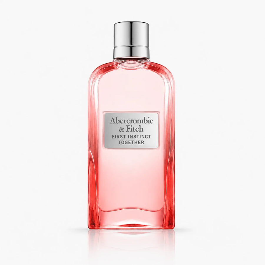 Abercrombie & Fitch First Instinct Together Eau de Parfum 100ml – coral gradient bottle, front view