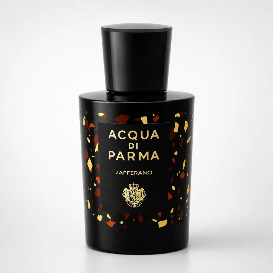 Acqua di Parma Zafferano EDP 20ml Unisex – black bottle with red terrazzo label, front view