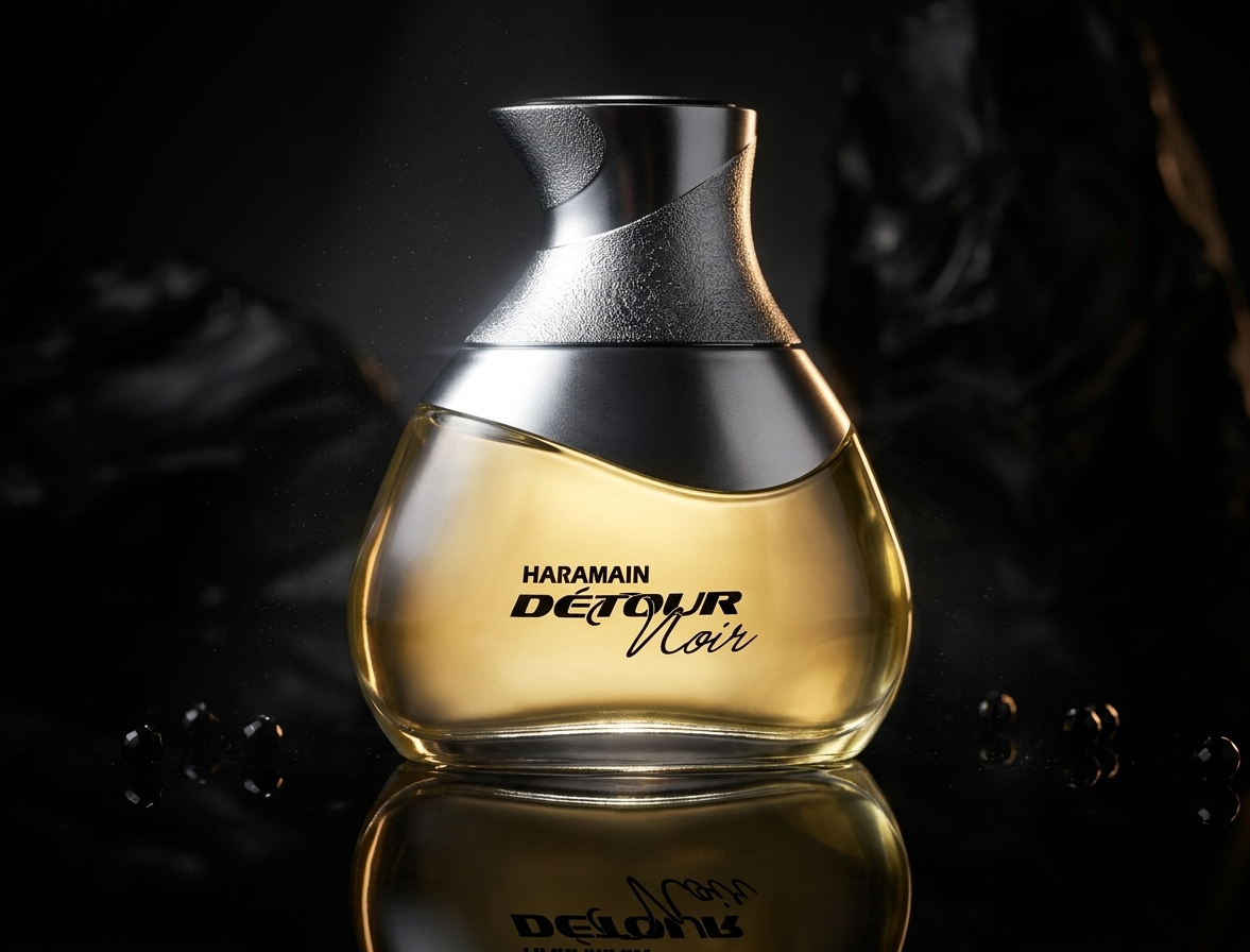 Al Haramain Detour Noir Eau de Parfum bottle