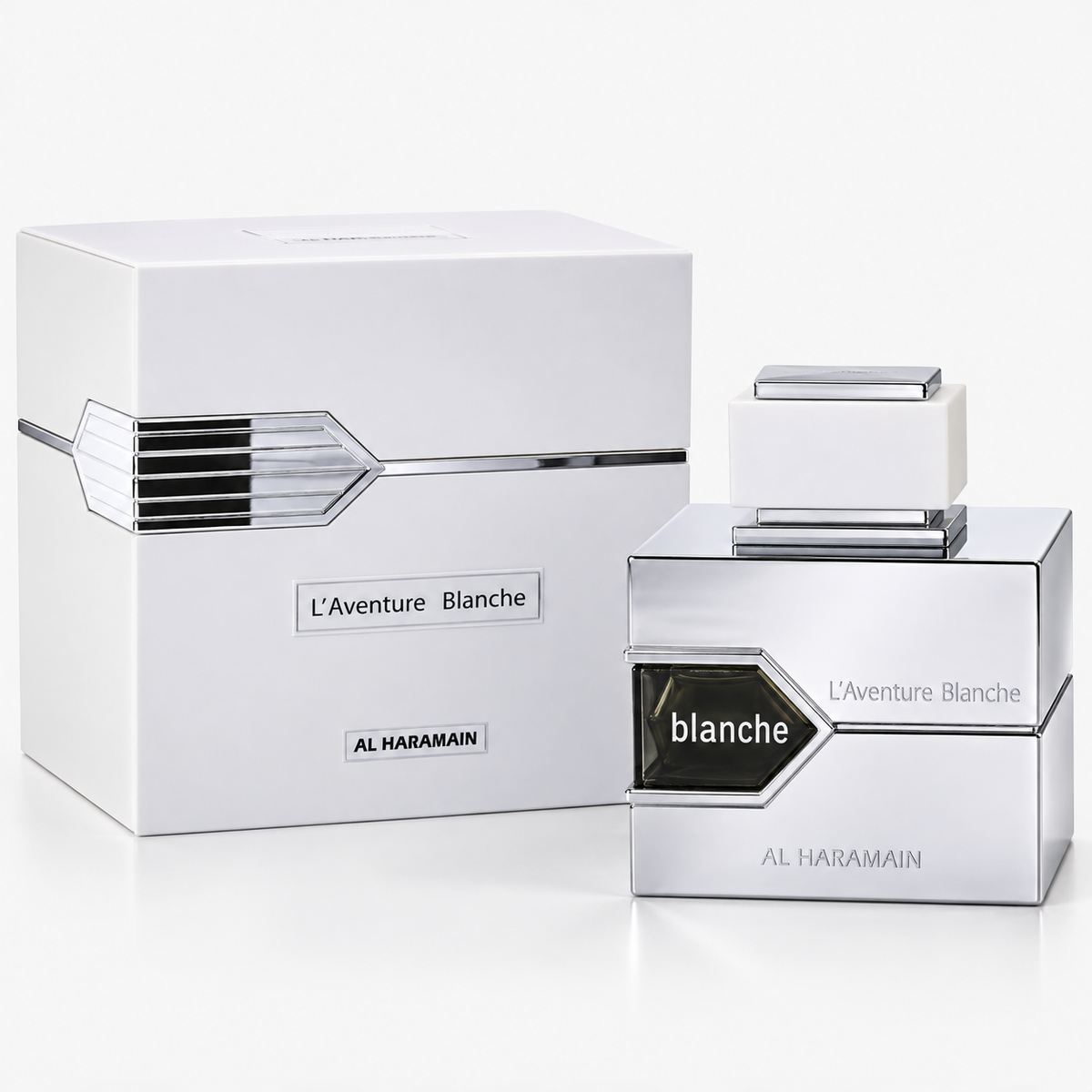 Al Haramain L’Aventure Blanche Eau de Parfum bottle