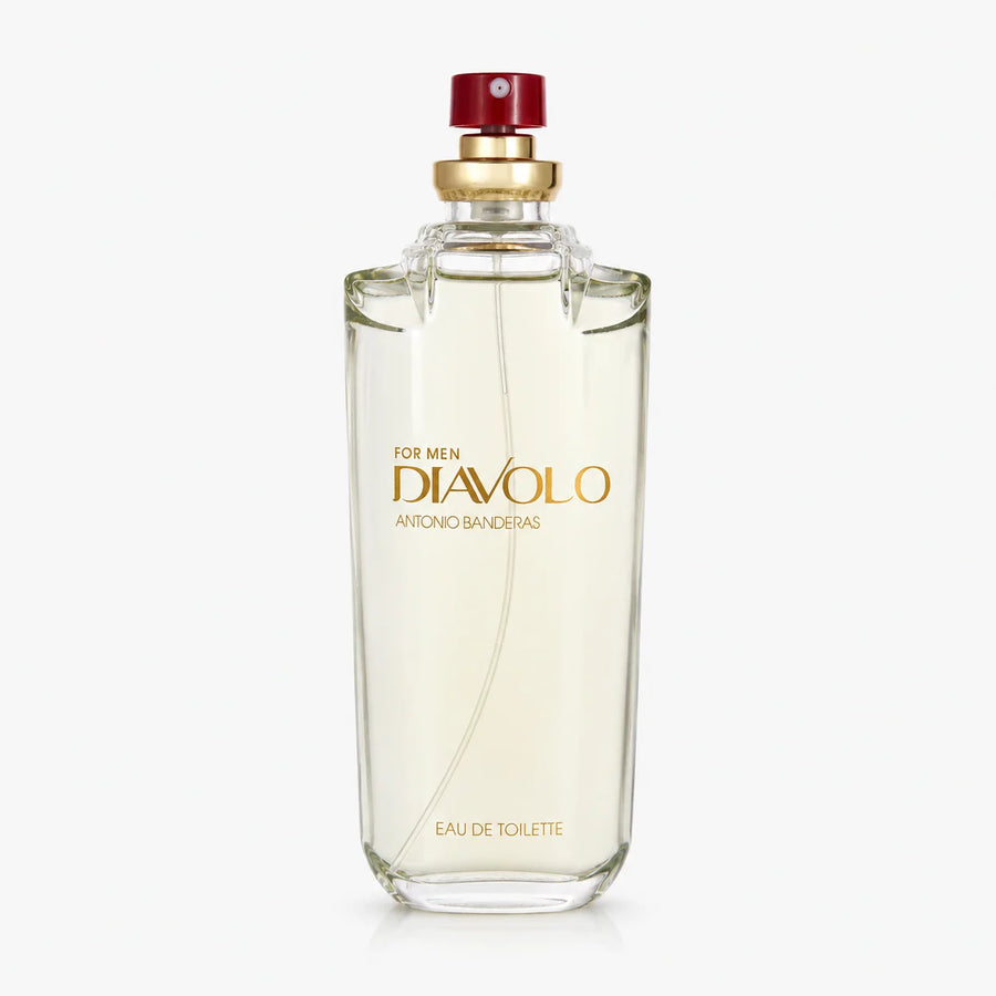 Antonio Banderas Diavolo Eau de Toilette – bottle without cap, front view