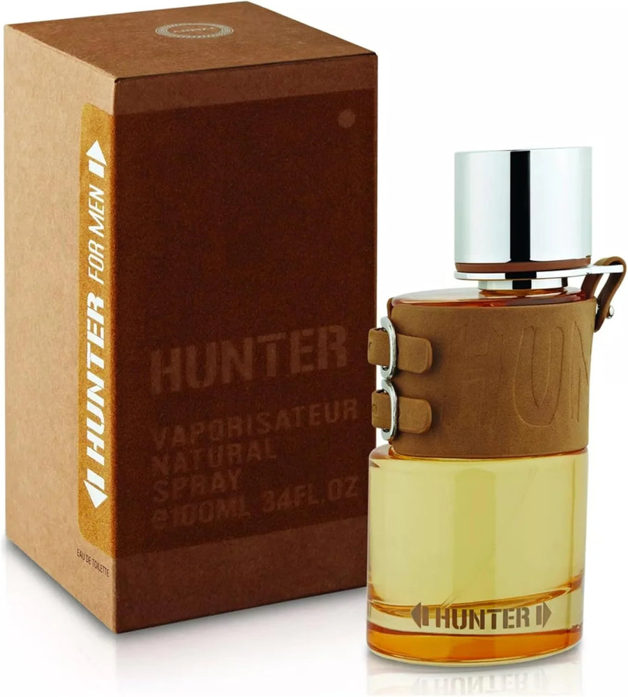 Armaf Hunter Eau de Parfum 100ml – bottle and brown box on a white background