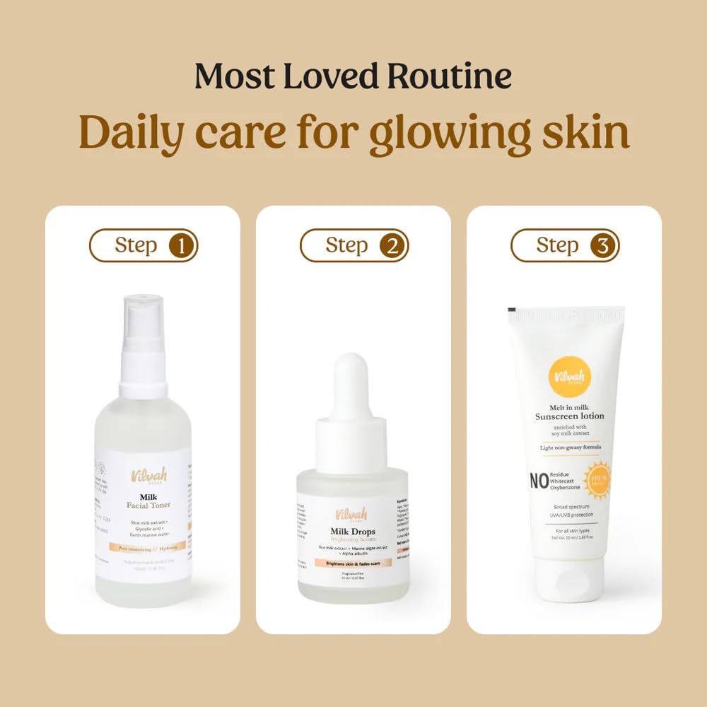 Vilvah Everyday Skincare Milk Kit
