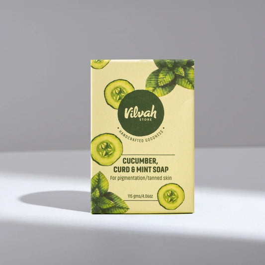 Cucumber, Curd & Mint Soap Bar 115G